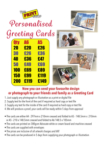 Personalised Greeting Cards