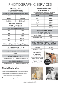 Photograhic Services